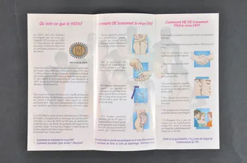Espagne. Ministerio de sanidad y consumo Dépliant "Le sida existe ...  les moyens de l'éviter aussi" (français) Espagne 2003 2003.102.35 Photo Mucem
