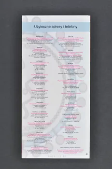 Espagne. Ministerio de sanidad y consumo Dépliant "AIDS istnieje...istnieja rowniez sposoby zapobiegania tej chorobie" (Le sida existe ...  les moyens de l'éviter aussi) Espagne 2003 2003.102.39 Photo Mucem