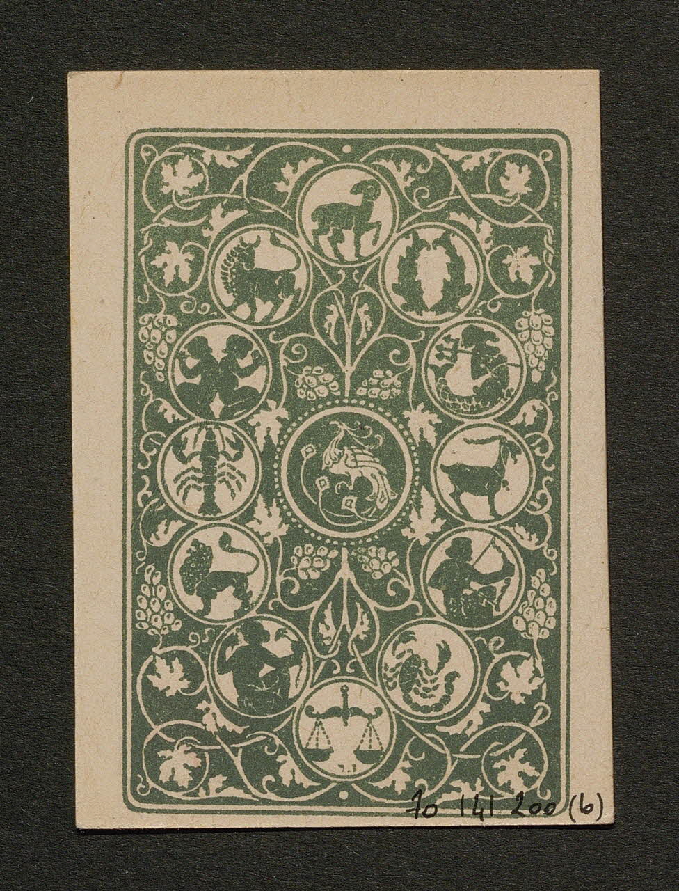 carte à jouer 1970.141.200.10 Photo