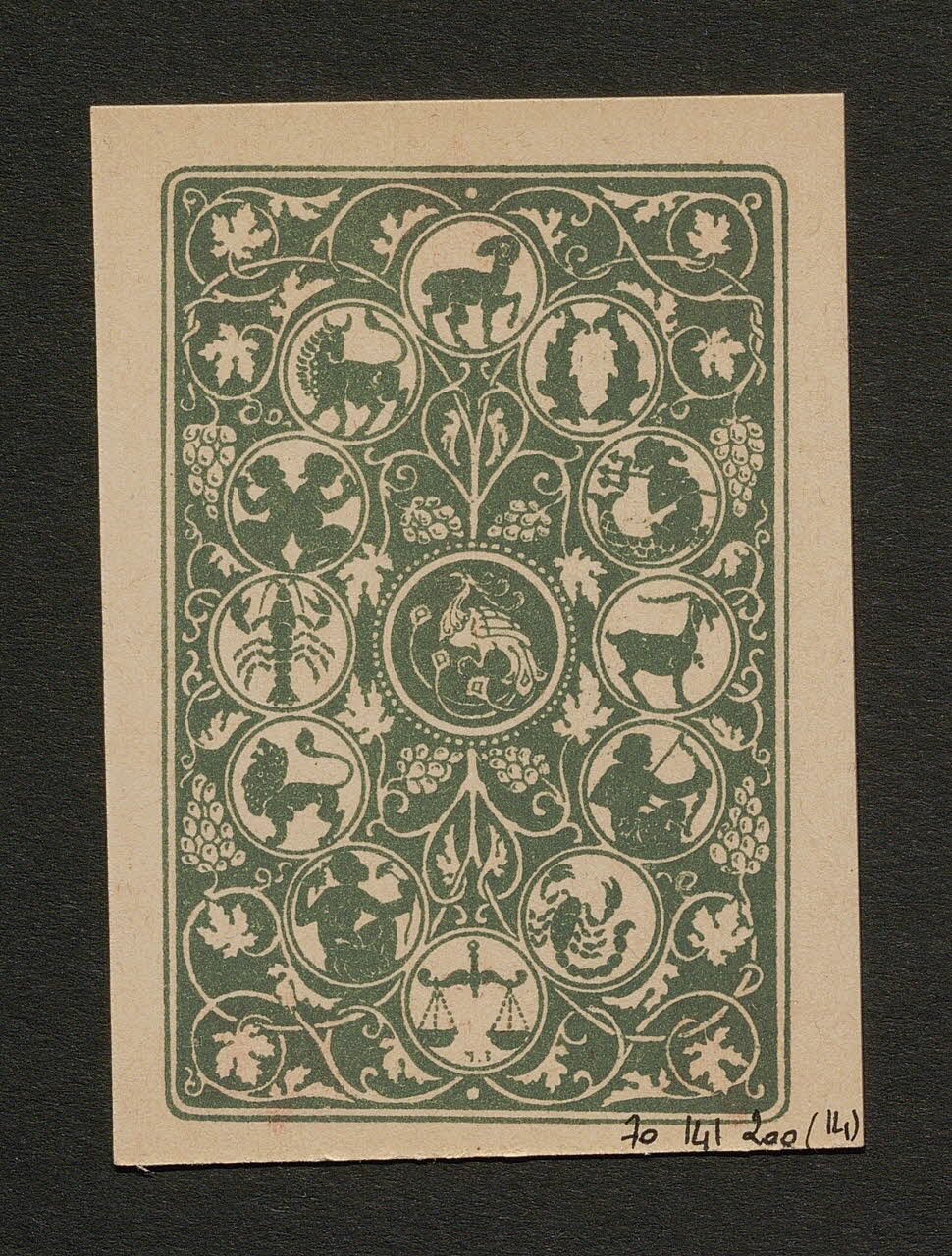 carte à jouer 1970.141.200.14 Photo