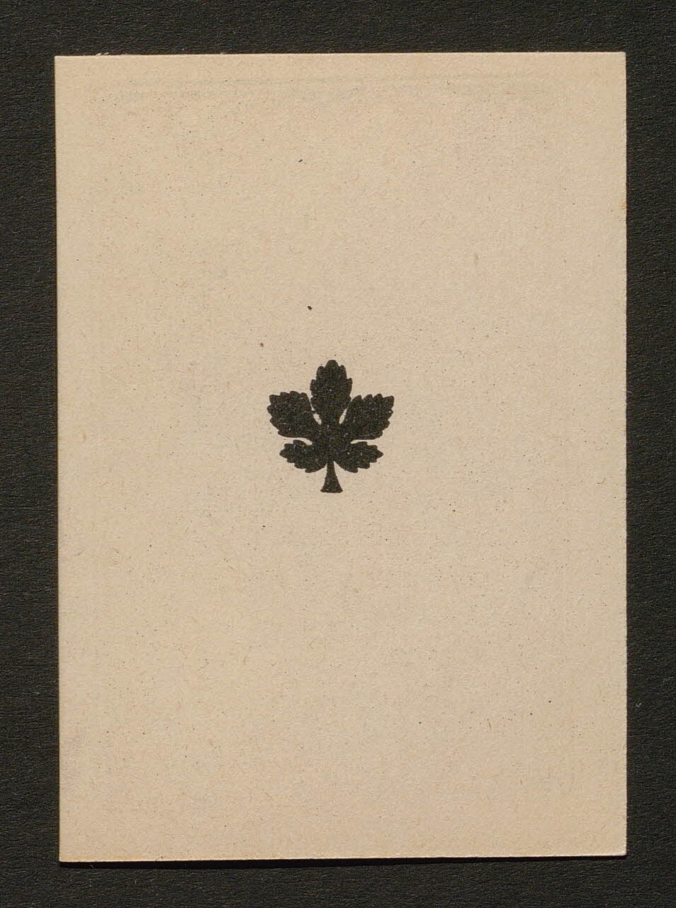 carte à jouer 1970.141.200.1 Photo