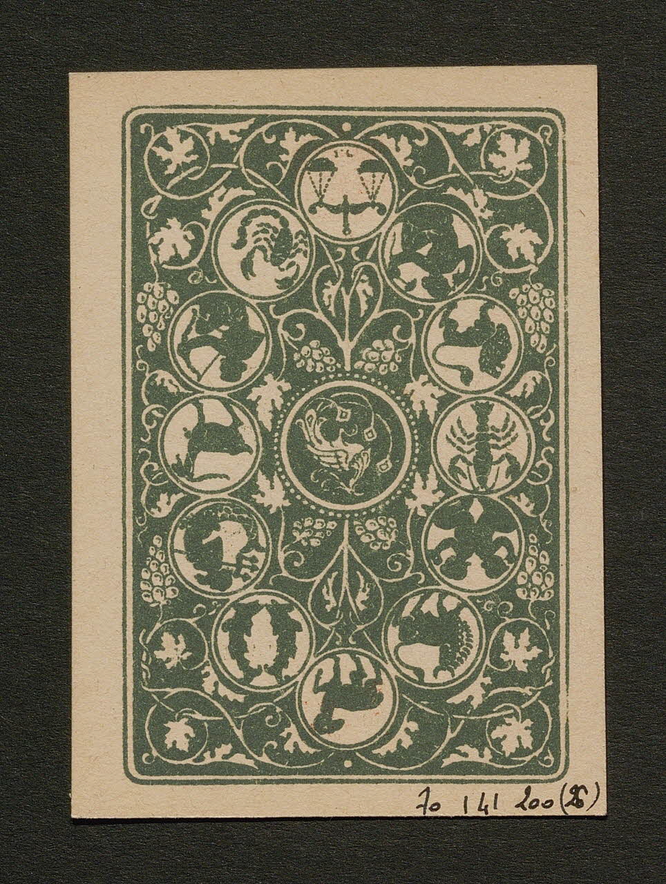 carte à jouer 1970.141.200.26 Photo