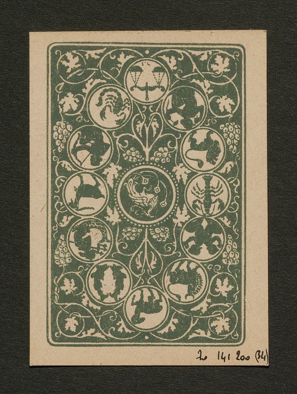 carte à jouer 1970.141.200.34 Photo