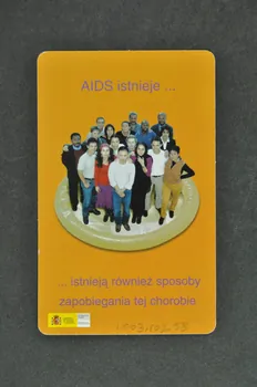 Espagne. Ministerio de sanidad y consumo carte "Le sida existe ...  Les moyens de l'éviter aussi" (néerlandais) Espagne 2003 2003.102.58 Photo Mucem