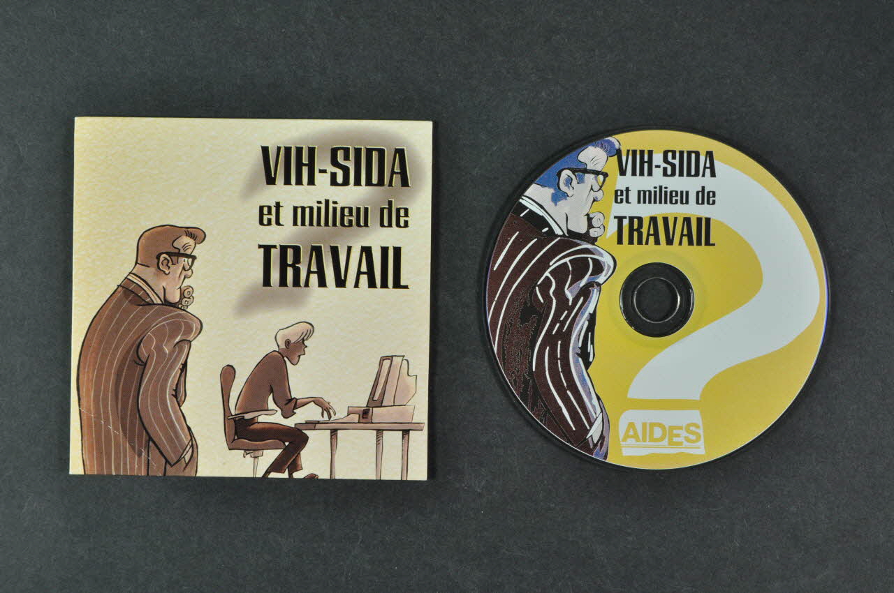 CD-ROM "VIH-Sida et milieu de travail" 2005.101.78.1-2 Photo Mucem