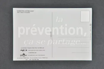 carte postale "Garçons entre eux" France 1995 2005.101.87 Photo Mucem