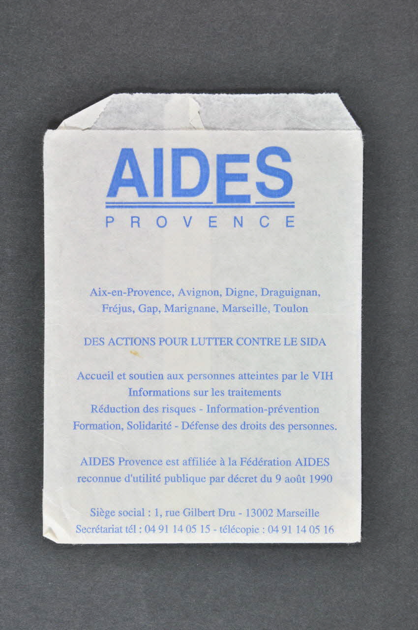 sachet "Aides Provence" 2005.101.88 Photo Mucem