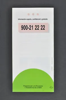 BROCHURE "El sida se puede evitar" 2003.102.70 Photo Mucem