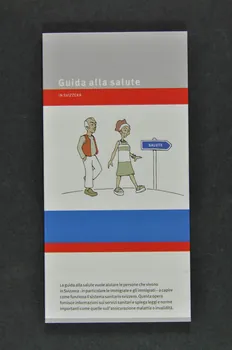 Caritas, Croix Rouge Suisse, Office Fédéral De La BROCHURE "Guida alla salute in Svizzera" (italien)  (Guide de santé pour la Suisse) Lorraine, France 2003 2004.119.142 Photo Mucem