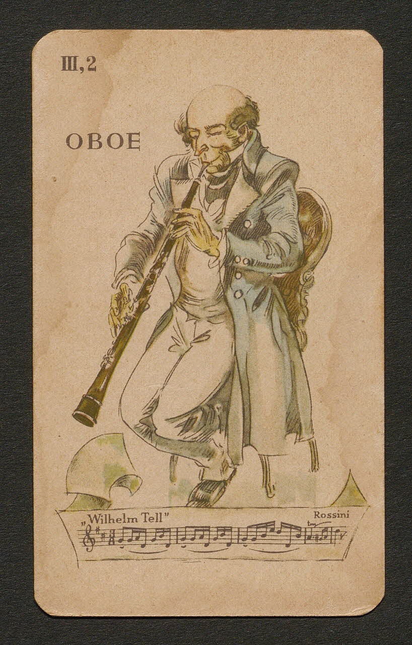 carte à jouer OBOE 2002.32.10 Photo