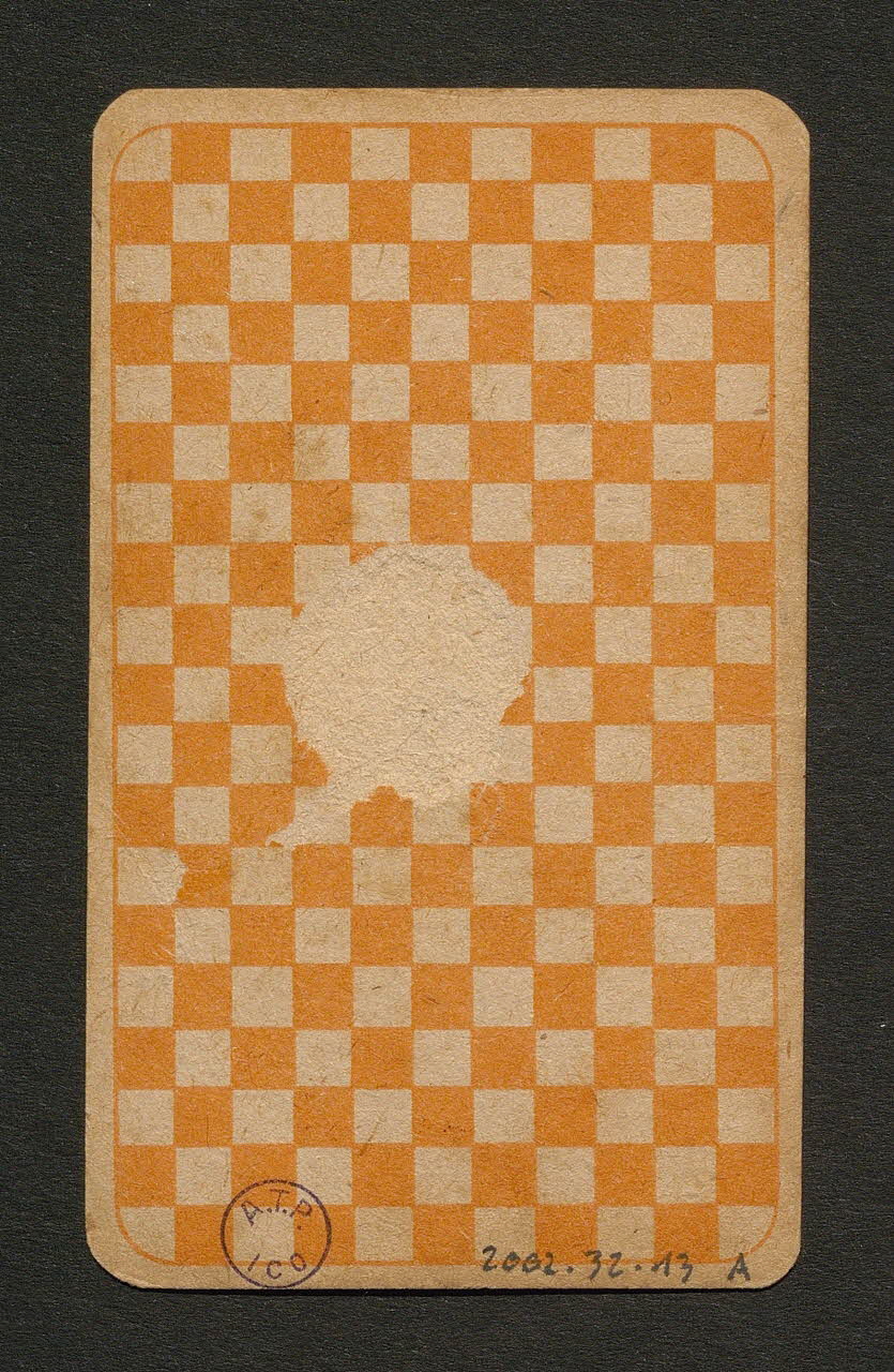 carte à jouer TROMPETTE 2002.32.13 Photo