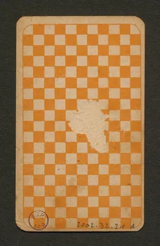 carte à jouer ZITHER 2002.32.21 Photo
