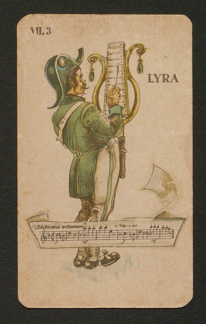 carte à jouer LYRA 2002.32.27 Photo