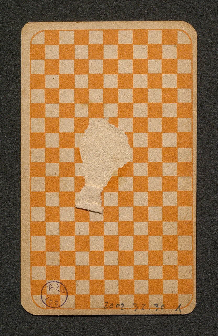carte à jouer GROSSE TROMMEL und Tschinellen 2002.32.30 Photo