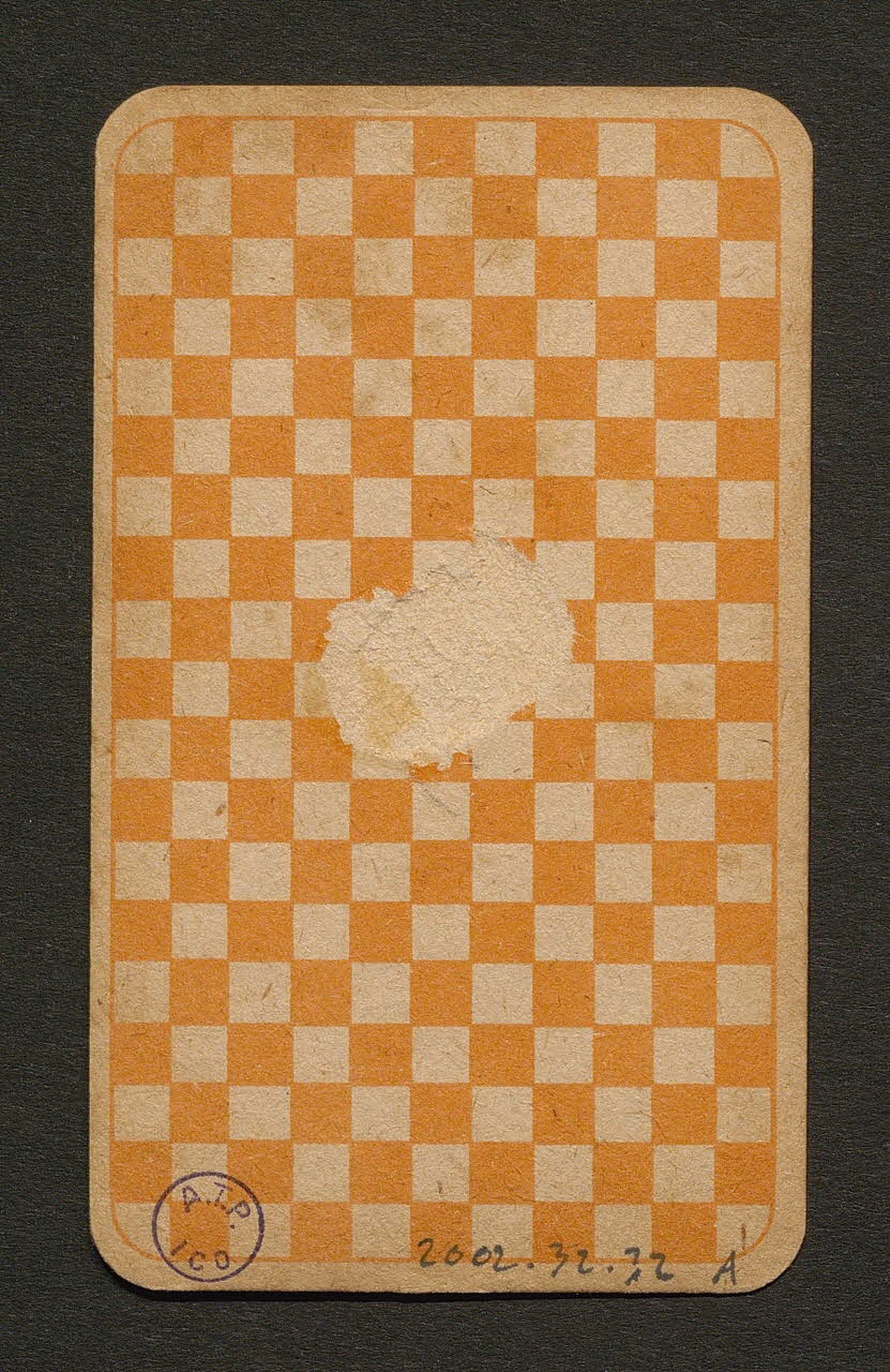 carte à jouer KASTAGNETTEN 2002.32.32  Photo