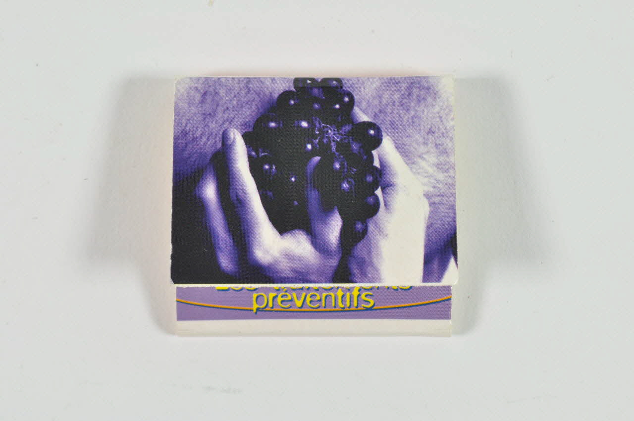POCHETTE D'ALLUMETTES "Les traitements préventifs" 2005.101.97 Photo Mucem