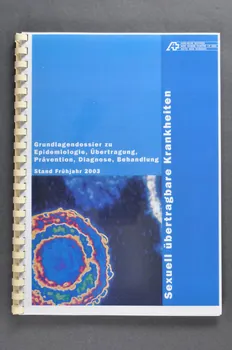 Sida Info Doc BROCHURE "Sexuell übertragbare Krankheiten" (Maladies sexuellement transmissibles) Lorraine, France 2003/5 2004.119.155 Photo Mucem