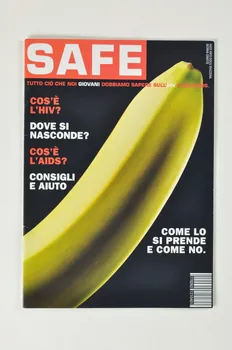 Sida Info Doc BROCHURE "Safe. Tutto cio che noi giovani dobbiamo sapere sull'HIV e sull'Aids" / Stop Aids News. Tutto cio che i genitori devono sapere sull'HIV e sull'Aids" (en italien) (Safe. Info pour les jeunes sur le VIH et le sida / Info Stop Sida . ce que les parents doivent savoir sur le VIH et le sida) Lorraine, France 1998 2004.119.156  Photo Mucem