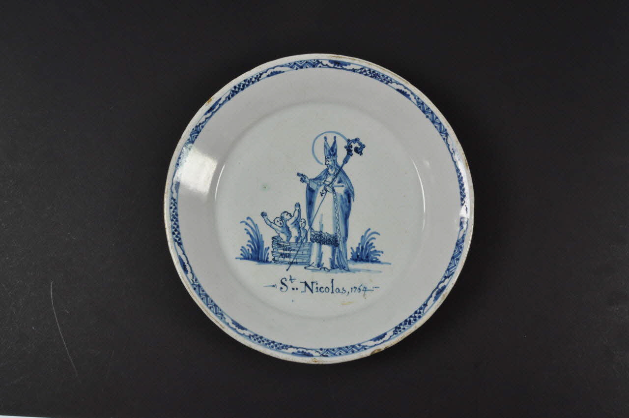 assiette Lorraine, France 1764 1953.37.4 Photo Mucem