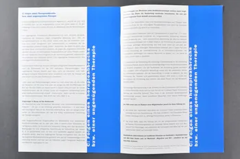Aide Suisse Contre Le Sida (Ass) BROCHURE "Ausschaffung HIV-positiver Auslander / Auslanderinnen. Position papier" (Renvoi des étrangers et étrangères avec le VIH. Prise de position) Lorraine, France 2002/2 2004.119.174  Photo Mucem