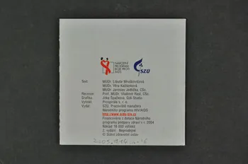 Narodni Program Boje Proti Aids / SZU Dépliant "Praktické informace o pohlavnê prenosnych infekcich / Achjo..!" République Tchèque 2004 2005.114.16 Photo Mucem