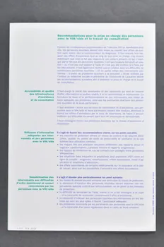 Aide Suisse Contre Le Sida (Ass) Dépliant "Les personnes avec le VIH / Sida et leur sexualité. Aide-mémoire pour les intervenants" (en français) Lorraine, France 1998/10 2004.119.175 Photo Mucem