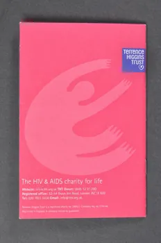 Terrence Higgins Trust BROCHURE "Starting a family. A guide for people with HIV" (Fonder une famille. Guide pour les personnes séropositives) Grande Bretagne 2003/2 2003.105.21 Photo Mucem