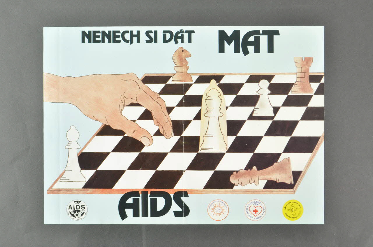 affiche "Nenech si dat MAT" (traduire) 2005.114.4 Photo Mucem