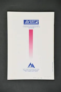 Estonian Association Anti Aids BROCHURE "AIDSist" Estonie 1994 2005.115.15  Photo Mucem