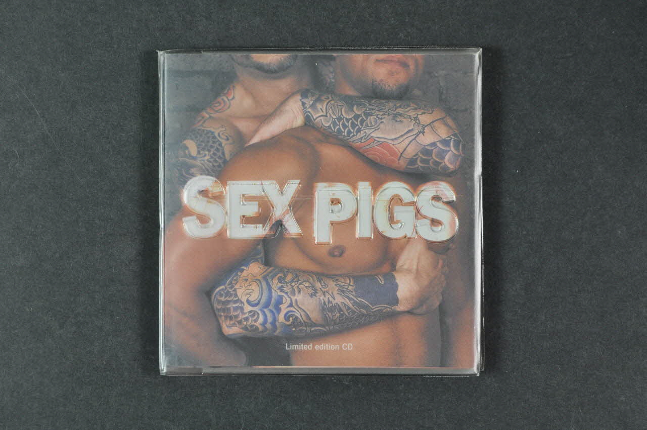 CD (compact disque) "Sex Pigs" (Cochons sexuels) 2003.105.51.1-5 Photo Mucem