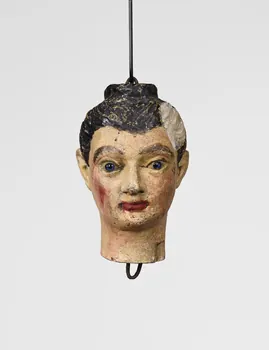 tête de marionnette Femme 1951.56.45  Photo Mucem / Marianne Kuhn