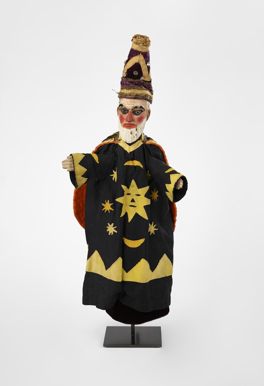 marionnette à gaine Magicien 1944.30.3 Photo Mucem / Marianne Kuhn