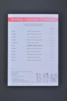 Planes (Fondation Susse Pour La Santé Sexuelle Et BROCHURE "Couple contraception AIDS Rights Pregnancy" Lorraine, France 2003 2004.119.23 Photo Mucem