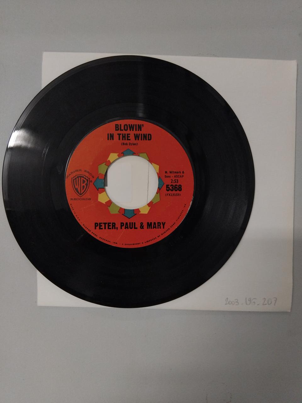 disque 45 tours Flora 2003.196.207 Photo Mucem