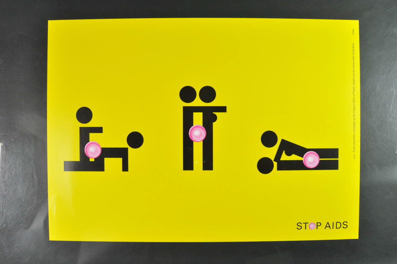 affiche 3 couples  (homo, hétéro, hétéro) 2004.119.242 Photo Mucem