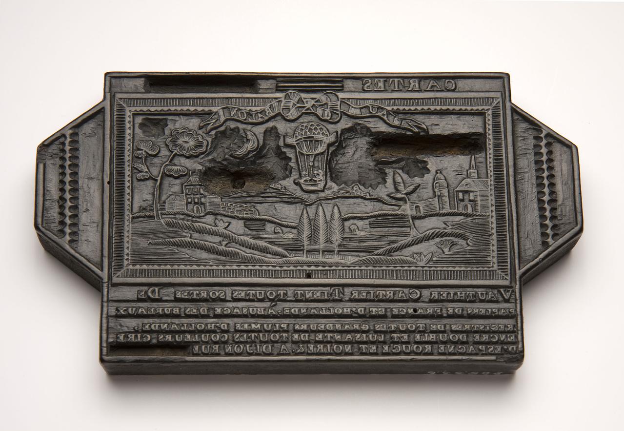 BOIS D'IMPRESSION 1985.33.6 Photo Musée de la Vie Bourguignonne-Perrin de Puycousin