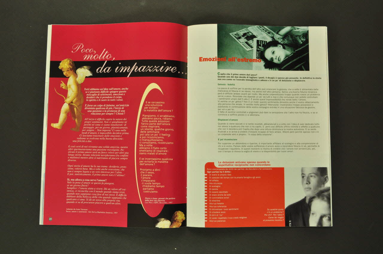 Fondation Profa, Lausanne BROCHURE "OK Ragazzi" Lorraine, France 2004 2004.119.3 Photo Mucem