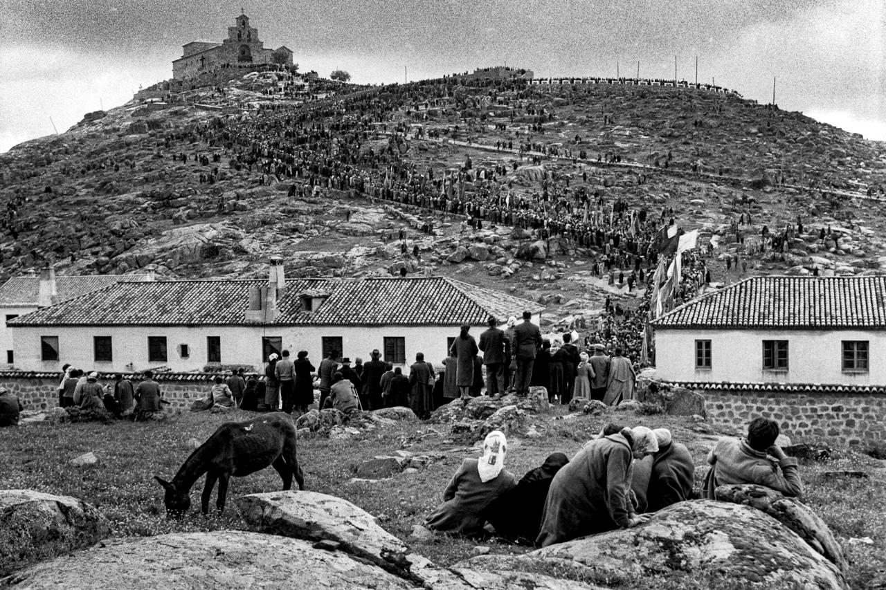 André Martin tirage photographique moderne Pélerinage de la Vierge de la Cabeza Andalousie, Espagne 1956 2025.1.3 Photo André Martin