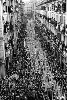 André Martin tirage photographique moderne Procession du Dimanche des Rameaux Castille-et-Leon, Espagne 1956 2025.1.7  Photo André Martin