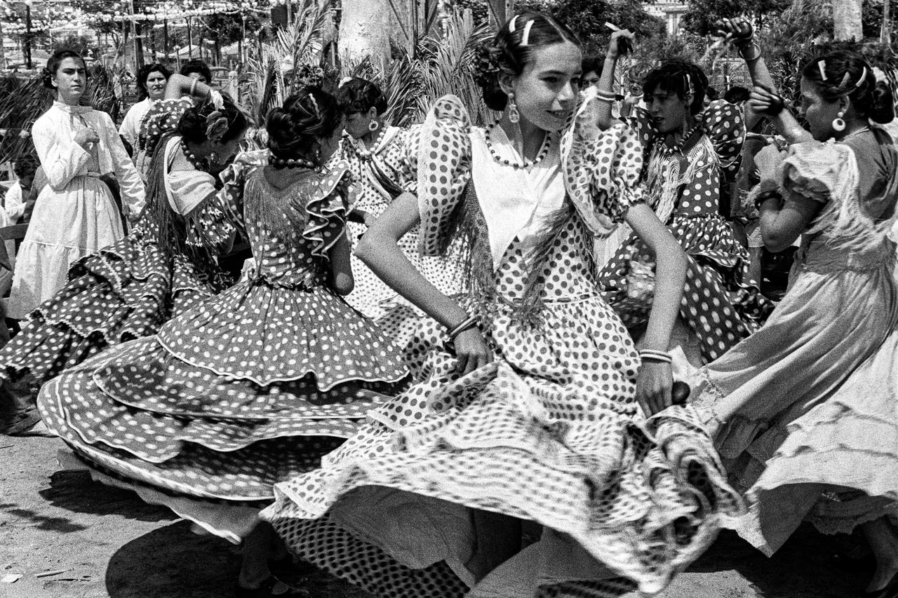 André Martin tirage photographique moderne Feria Andalousie, Espagne 1956 2025.1.8 Photo André Martin