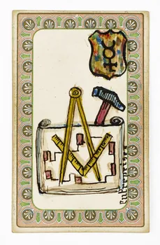 carte à jouer oracle du mage Edmond 1977.60.74.5  Photo Mucem / Marianne Kuhn
