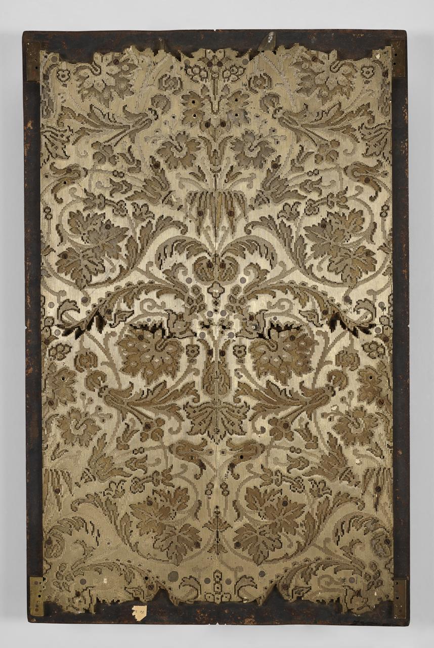 Manufacture Paul Balin planche d'impression pour papier peint plaque pour frapper les tissus Ile-de-France, France 1863-1898 1950.55.9 Photo Mucem / Marianne Kuhn