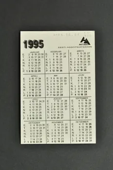 Estonian Association Anti Aids calendrier "Turvaline Nauding !" Safe Pleasures" (Plaisirs sans risque) Estonie 1995 2005.115.6 Photo Mucem