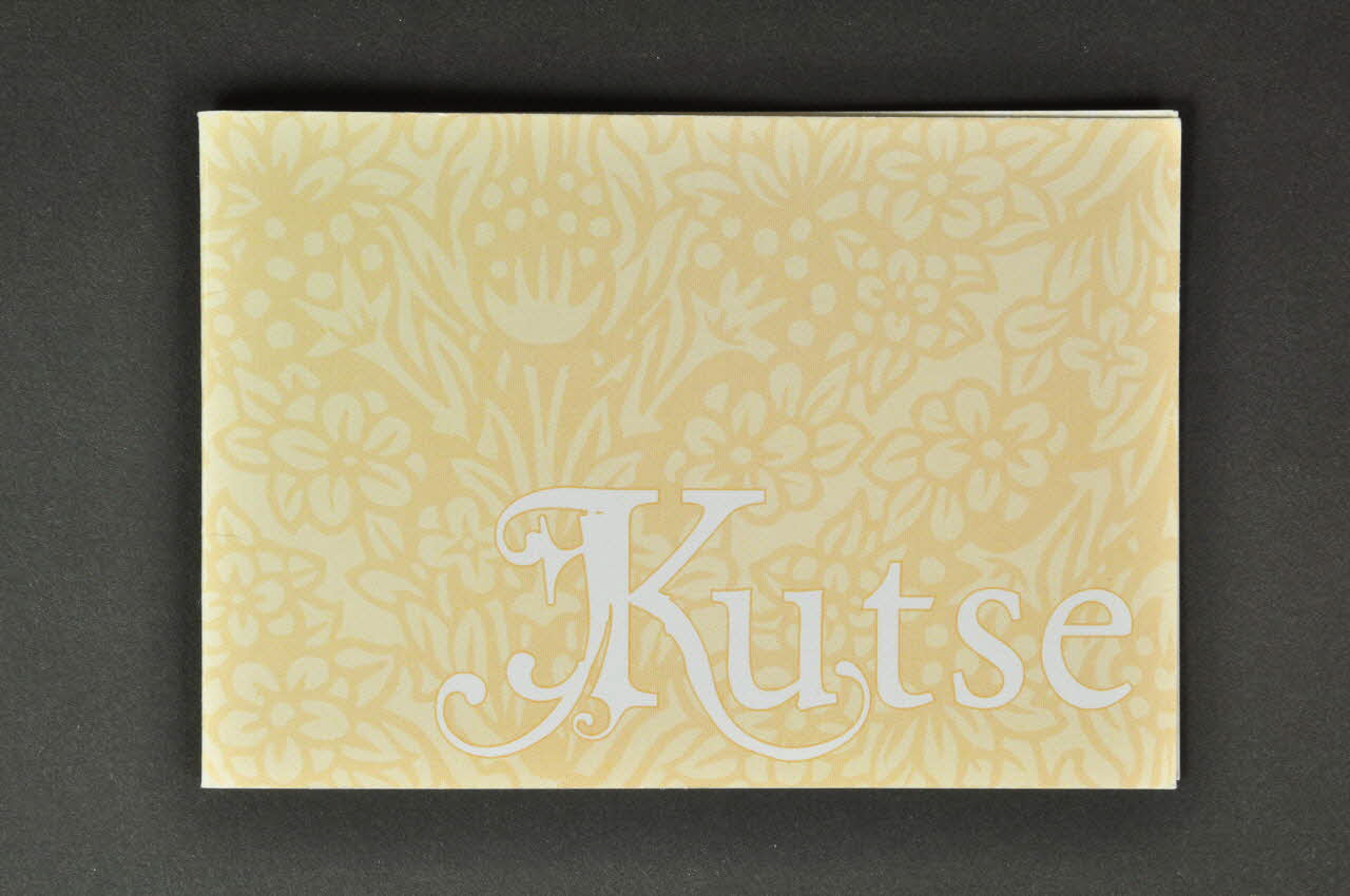 Estonian Association Anti Aids CARTON D'INVITATION Estonie 2005/9/16 2005.115.9 Photo Mucem