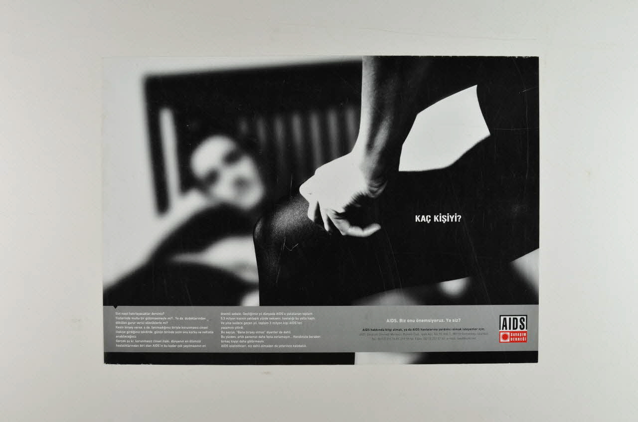 affiche "Kac Kisiyi"? (traduction) 2005.116.10 Photo Mucem