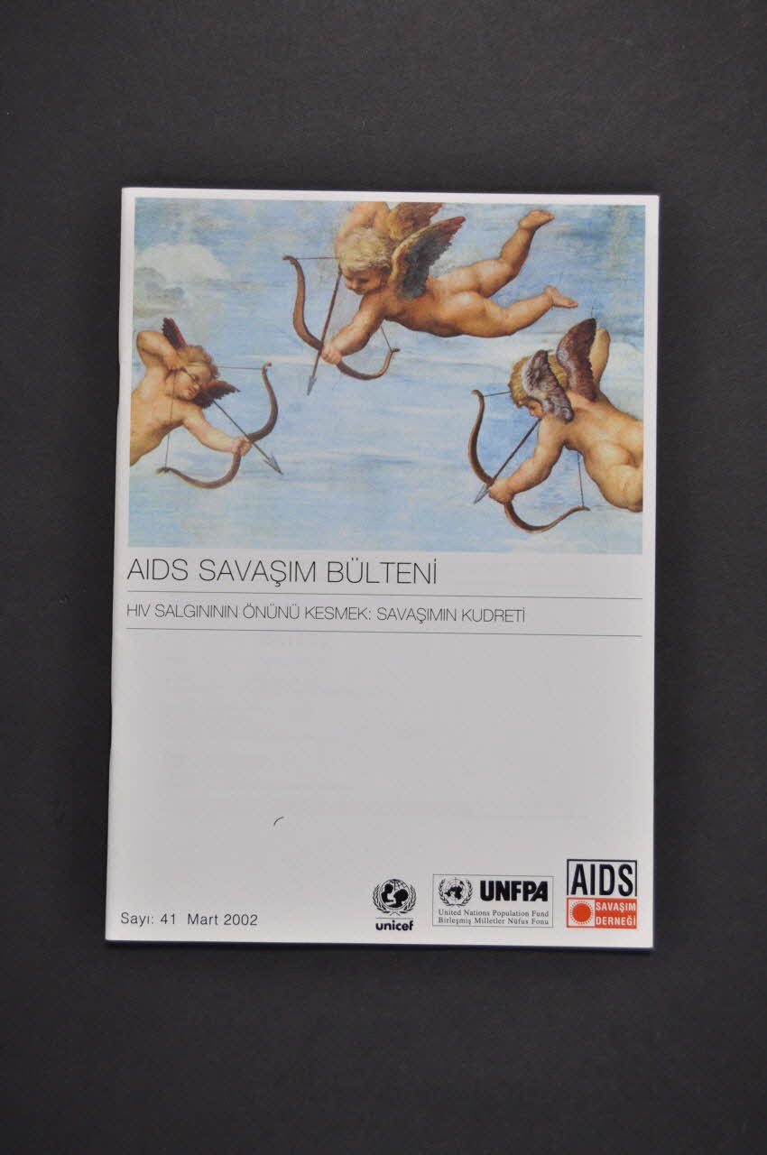 Aids  Savasim Dernegi (Aids Prevention  Society) Bulletin associatif "AIDS Savasim Bulteni" Turquie 2002/3 2005.116.14 Photo Mucem