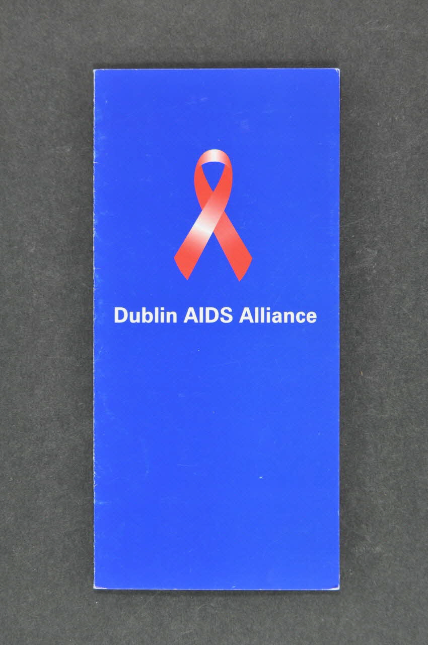 Dépliant "Dublin AIDS Alliance" 2003.107.20 Photo Mucem