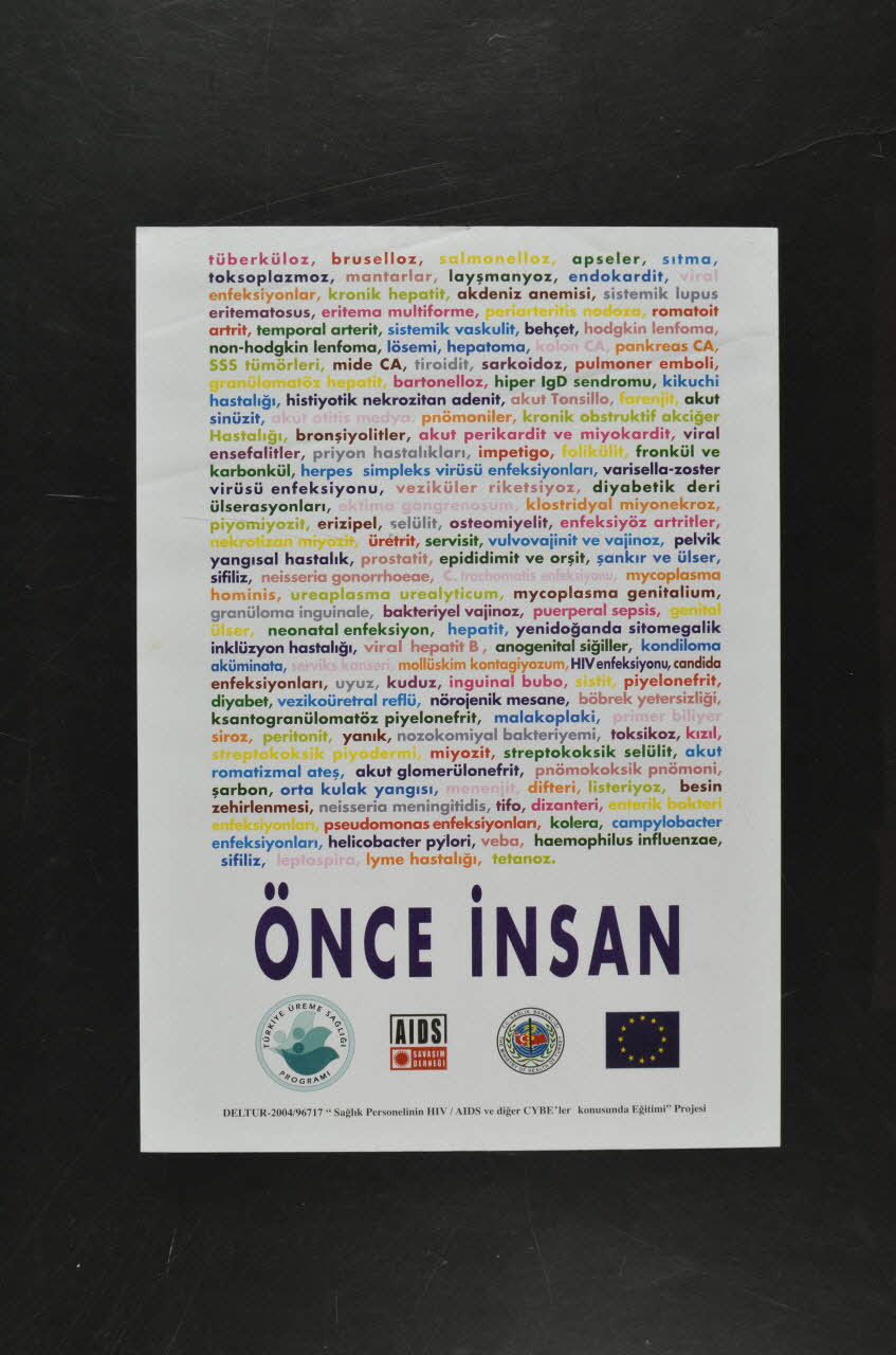 affiche "Once Insan" (traduire) 2005.116.5 Photo Mucem