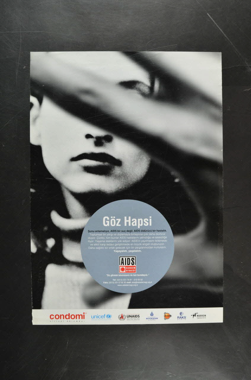 affiche "Göz Hapsi" (traduire) 2005.116.8 Photo Mucem