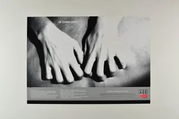 affiche "Ne Kadar Uzun ?"(traduction) 2005.116.9 Photo Mucem
